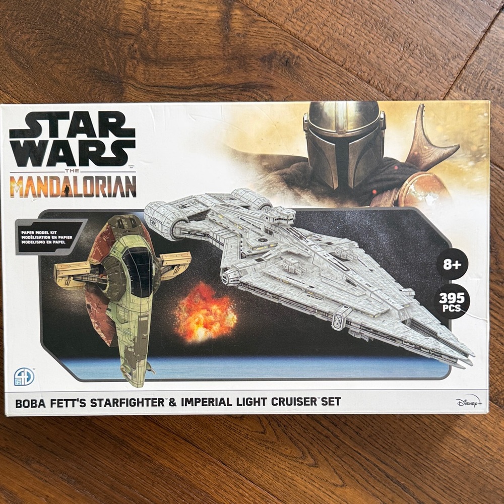 Star Wars The Mandalorian Paper Model Kit
